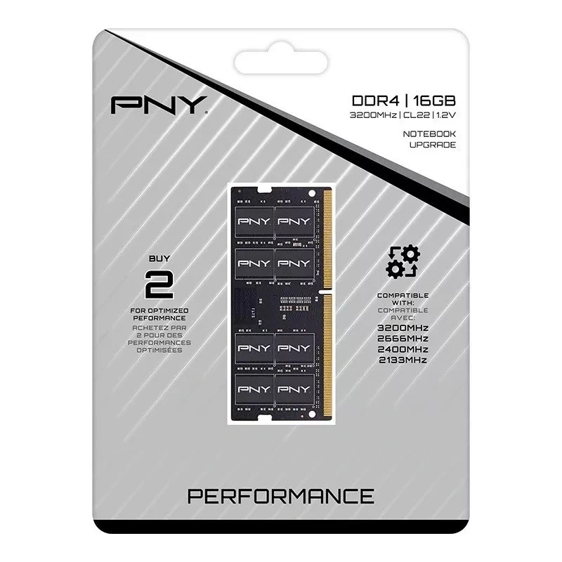 Pny MN16GSD43200-SI 16 GB DDR4 3200 MHz CL22 Atmiņas modulis