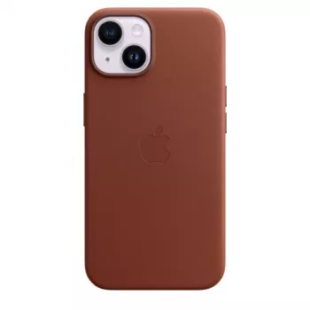 Apple ādas maciņš ar MagSafe iPhone 14 (Umber)