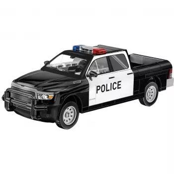 Konstruktors Cobi RAM 1500 Police 24608 2-in-1 modelis, ķieģeļu komplekts, pārveidojams būvējums