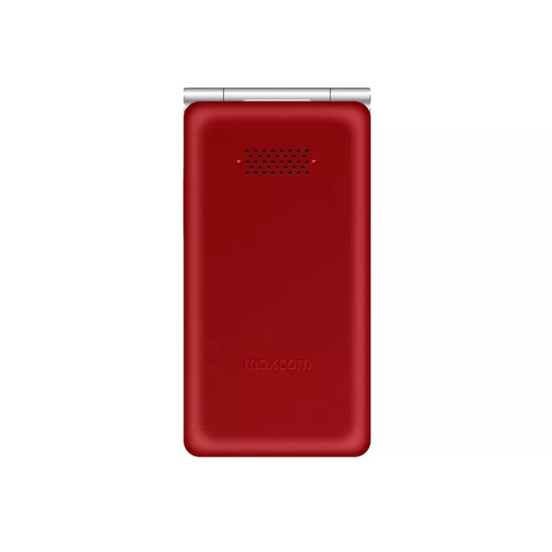 MAXCom Comfort MM835 salokāmais telefons, Dual SIM, 3,5 collu (8,89 cm) 320x480, 1400 mAh, Sarkans