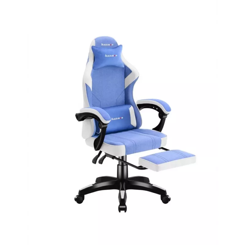 Spēļu krēsls huzaro Force 3.7 Zils – ergonomisks dizains, regulējams augstums