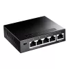 Tīkla slēdzis Cudy GS105 — 5 portu Gigabit Ethernet (10/100/1000), melns, 5 V DC barošanas avots iekļauts