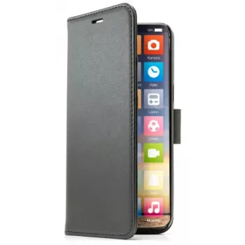 Maciņa futrālis Screenor 27607SN Samsung Galaxy S25 15.8 cm Melns