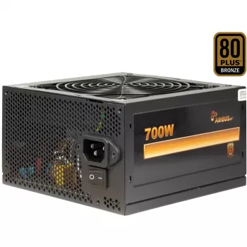 INTER-TECH ArgusNT BPS-700 Barošanas bloks 120mm Ventilators Aktīvais PFC 6xSATA 4x PCI-E 6+2 2x 4+4pin 80+ Bronze 230V EU (88882179)