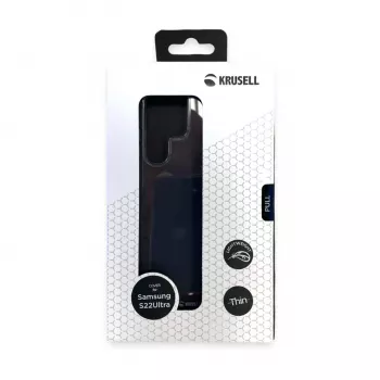 Krusell 62457 Caurspīdīgs vāciņš Samsung Galaxy S22 Ultra