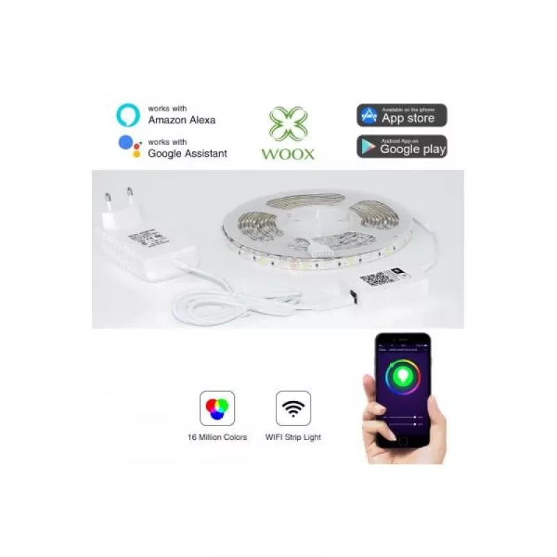 WOOX R5093 viedā LED lente Wi-Fi 24 W