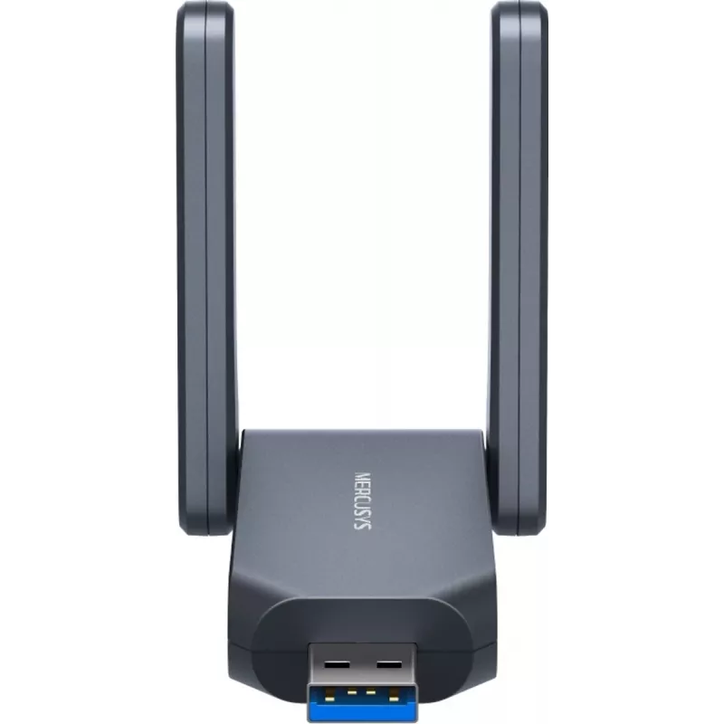 Bezvadu USB adapteris MERCUSYS MA37BEH — augstas pastiprinājuma Wi-Fi 7 (BE6500) USB-C/USB-A saderība