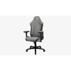 Aerocool Crown AeroSuede Universāls spēļu krēsls Ar polsterētu sēdekli Akmens pelēks