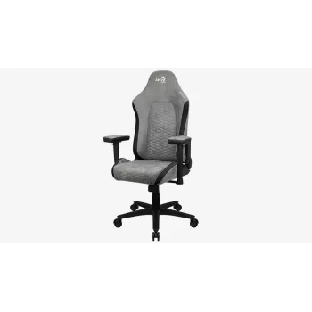 Aerocool Crown AeroSuede Universāls spēļu krēsls Ar polsterētu sēdekli Akmens pelēks