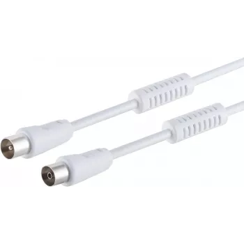 Koaksiālais antenas kabelis ShiverPeaks 80204-128 — 100 dB ekranēts ar iebūvētu filtru