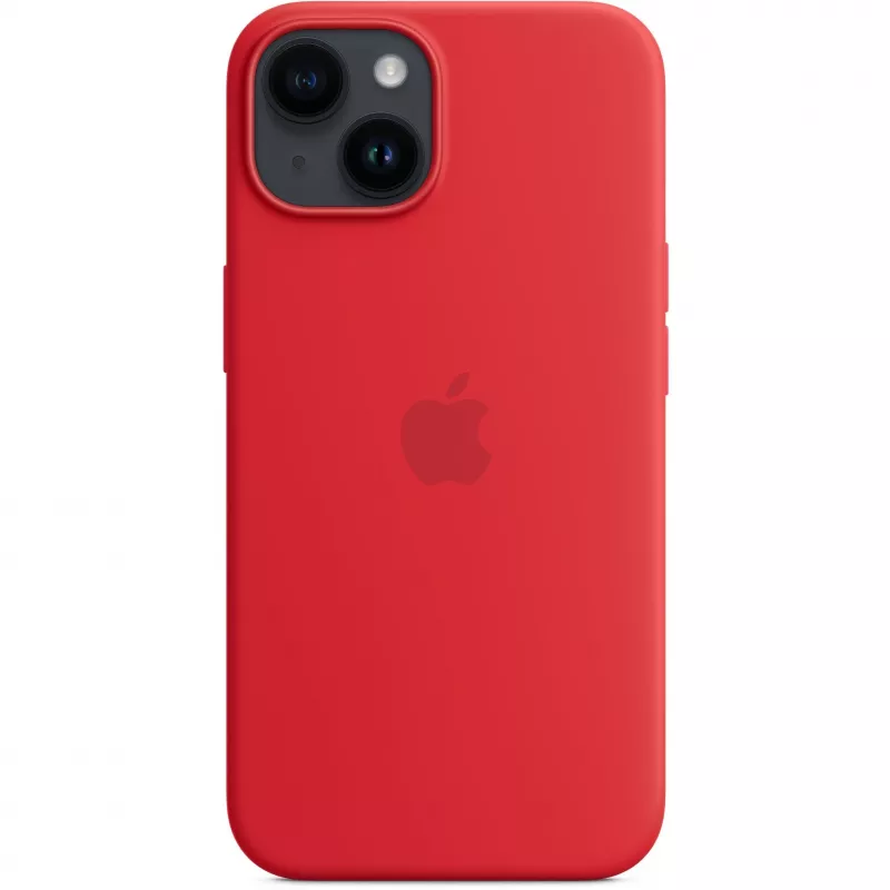 Apple iPhone 14 Silikona Maciņš ar MagSafe, (PRODUCT)RED