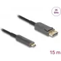 DELOCK Active Optical Cable USB-C uz DisplayPort 15 m – 81606