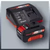 Einhell GE-LC 18 Li Komplekts 2400 RPM Melns, Sarkans