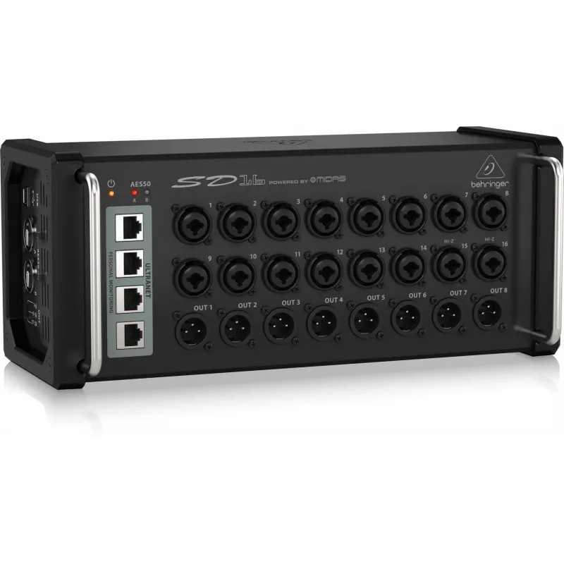 Stage Box Behringer SD16 Melnais Metāls