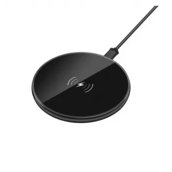 Bezvadu lādētājs Devia Aurora Series Ultra-slim V2 10W — Melns