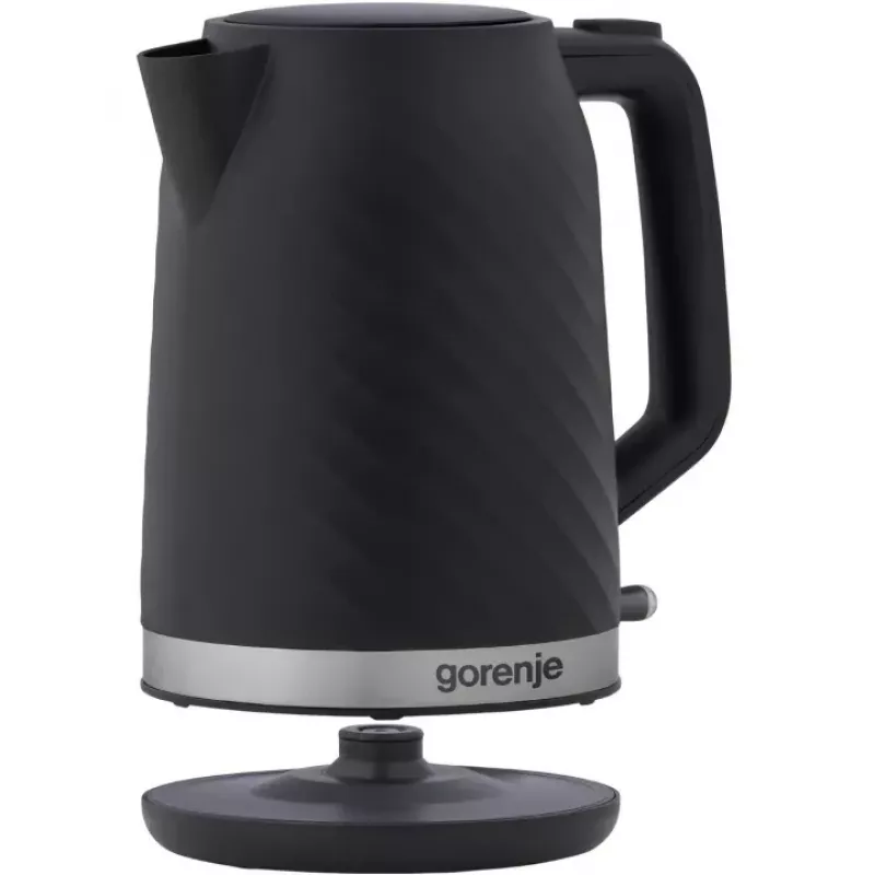 Gorenje K17SPB Elektriskā tējkanna, 1.7 L, 2200 W, Melna