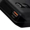 Baseus BS-CH001 - iedarbināšanas ierīce, pastiprinātājs 10000 mAh 12V (1000 A / 500 A) + krokodila spailes (melna)