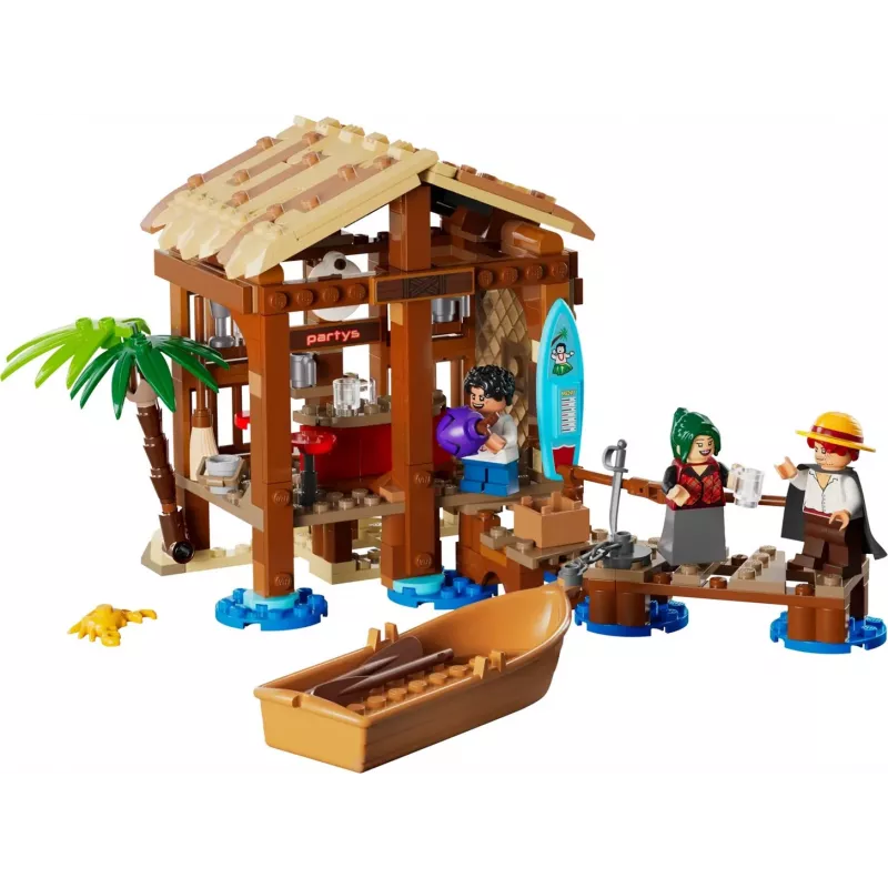 LEGO būvēšanas komplekts One Piece 75636 Vējdzirnavu ciema būda, 299 gabali, 3 minifigūras, 8+ gadi