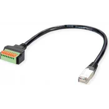 ROLINE kabeļa adapteris RJ45 ST uz spaiļu bloku (12.02.1171)