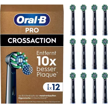 Oral-B Pro CrossAction nomaiņas birstes galviņas, 12 gab.