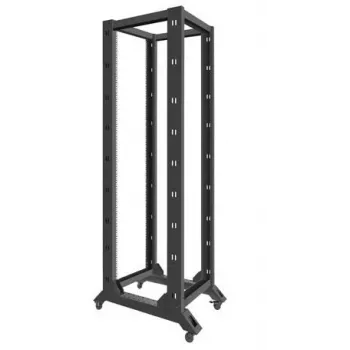 Lanberg OR01-6842-B 19 collu atvērtais statīvs, 42U, 600x800 mm, melns