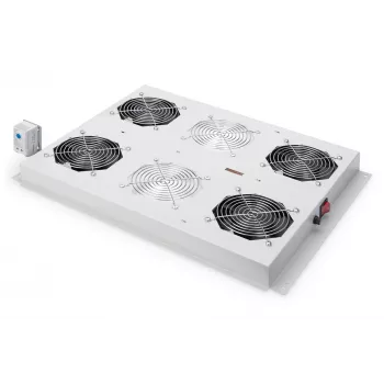 Digitus DN-19 FAN-4-SRV Pelēks