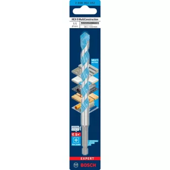 Urbja uzgalis Bosch Expert HEX-9 Multi Construction Ø11 mm, sešstūra kāts