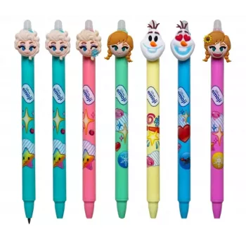 Izvelkama dzēšama pildspalva Colorino Disney Emoji Frozen