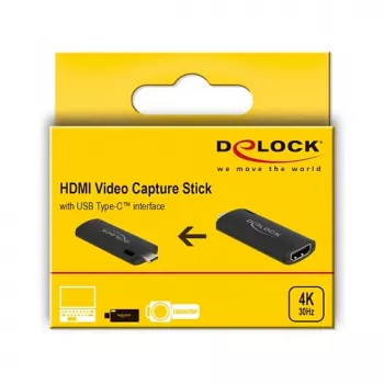 DeLOCK 88309 USB 2.0 video uztveršanas ierīce 3840x2160 pikseļi