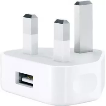 Apple MD812 Barošanas bloks un sprieguma pārveidotājs 5 W Iekštelpām Balts (MD812B/A)