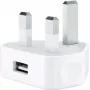 Apple MD812 Barošanas bloks un sprieguma pārveidotājs 5 W Iekštelpām Balts (MD812B/A)