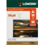 Lomond fotopapīrs matēts 120 g/m² A3, 100 loksnes