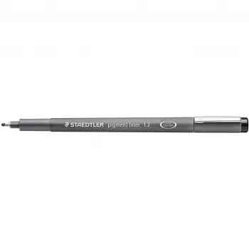 Tūšu pildspalva Staedtler Pigment Liner 308 Melna