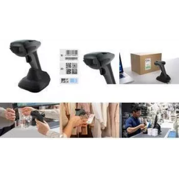 Pārnēsājams svītrkodu skeneris Safescan 350-BT — 1D un 2D bezvadu skeneris, Bluetooth