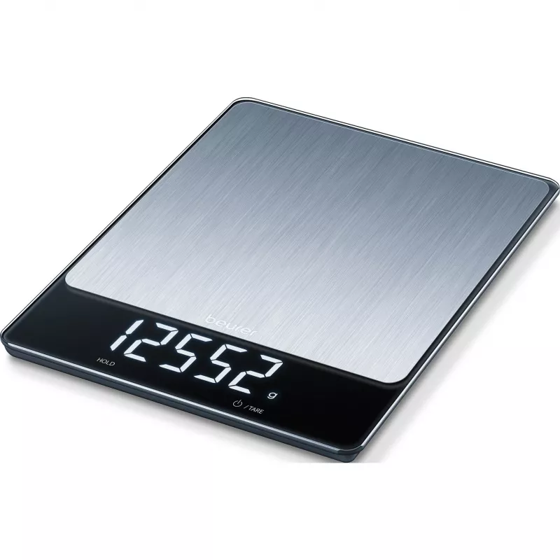 Virtuves svari Beurer KS 34 XL nerūsējošais tērauds, 5 kg, 1 g precizitāte
