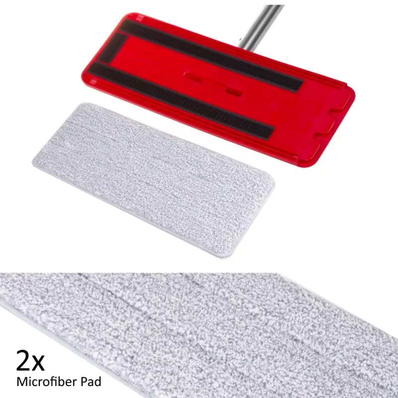 GB870 MaxiClean Plakanā mopa komplekts ar 2-in-1 spaiņa sistēmu 5.7L, 360° rotējoša galva