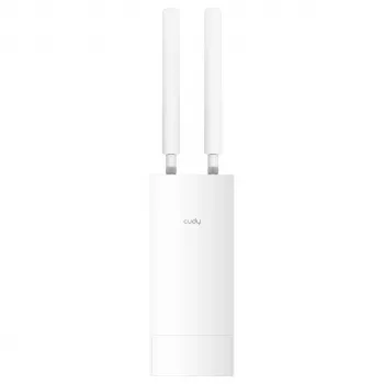 Āra piekļuves punkts Cudy AP3000 Outdoor — Divjoslu 2.4/5 GHz, IP65, PoE, 1x RJ-45, 2× ārējās RP‑SMA antenas