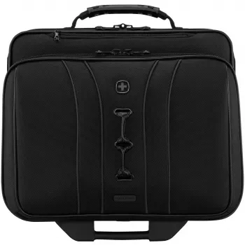 Wenger Legacy Black Series riteņu somas portatīvajam datoram 15,6 collas (39,62 cm) ar planšetes kabatu
