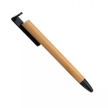 Pildspalva ar Stylus un Statīvu FIXED FIXPEN-BA Bamboo — 3-in-1 pildspalva, skārienekrāna irbulis un integrēts galda statīvs