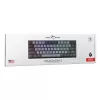 Mehāniskā spēļu tastatūra White Shark WAKIZASHI-2 US izkārtojums pelēki-melna ar sarkanajiem slēdžiem