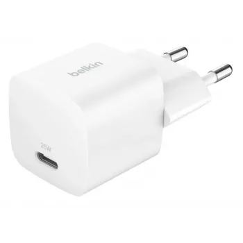 Lādētājs Belkin BoostCharge 25W USB-C PD (iekštelpu maiņstrāva) Balts