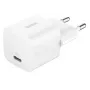 Lādētājs Belkin BoostCharge 25W USB-C PD (iekštelpu maiņstrāva) Balts