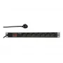Pārsprieguma aizsargs LogiLink PDU7C01 Melns 7 AC kontaktligzdas 230 V 2 m