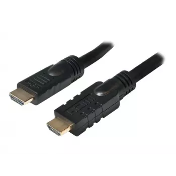 LogiLink CHA0020 HDMI kabelis 20 m HDMI Type A (Standarta) Melns