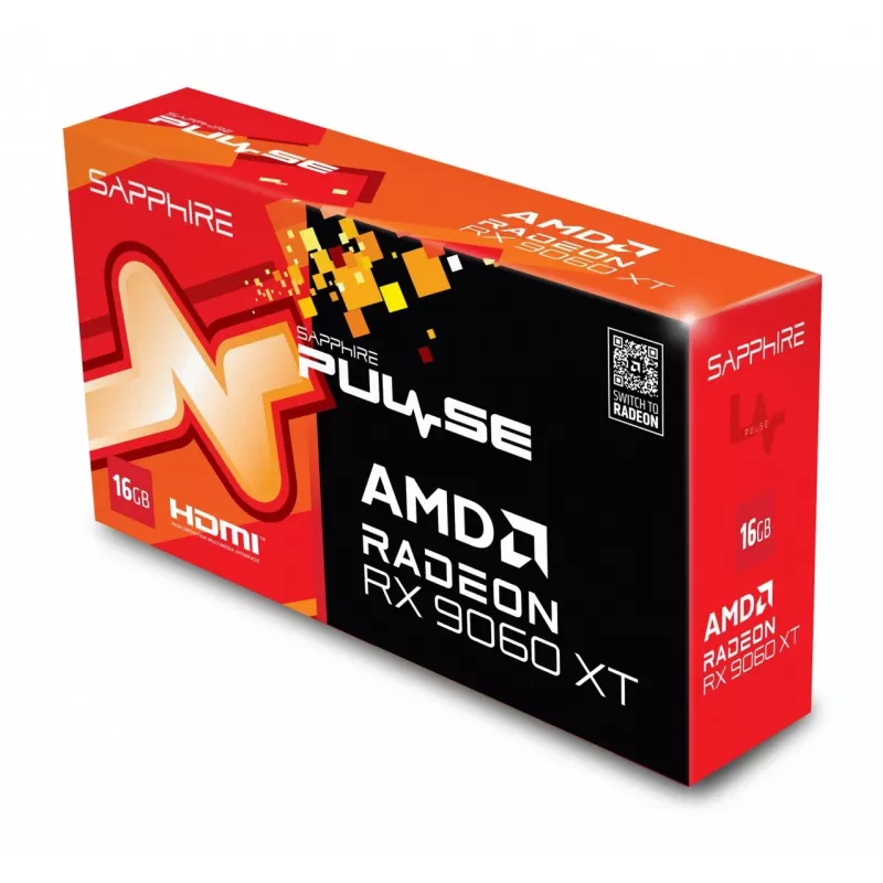 SAPPHIRE PULSE Radeon RX 9060 XT 16GB grafiskā karte