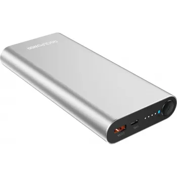 RealPower PB-20000PD Litija-jonu (Li-Ion) 20000 mAh Alumīnija ārējais akumulators (408097)