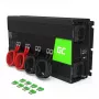 Green Cell INV15 invertors 3000W 12V DC uz 230V AC, USB ports, aktīvā dzesēšana, melns