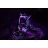Razer Kraken Kitty V2 - Pokemon Gengar Ed. Galvas austiņas Vadu galvas saite Gaming USB Type-A Rozā