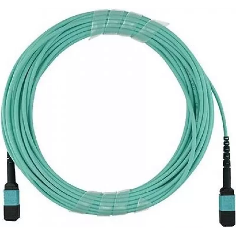 Optiskās šķiedras kabelis BlueOptics Q1H67A-BO MPO OM3 30 m Aqua