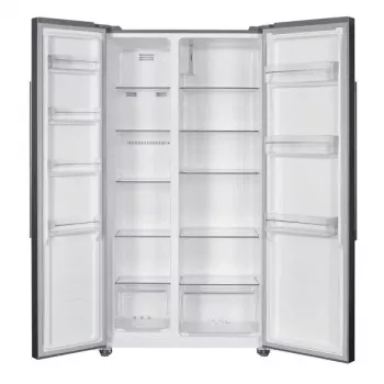 MPM MPM-427-SBS-05/NL Side-by-Side ledusskapis, balts